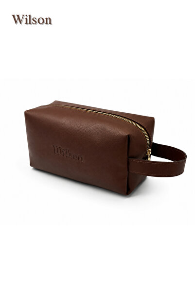 Wilson Vegan Leather Waterproof Large Volume Men's Hand and Portfolio Shaving...