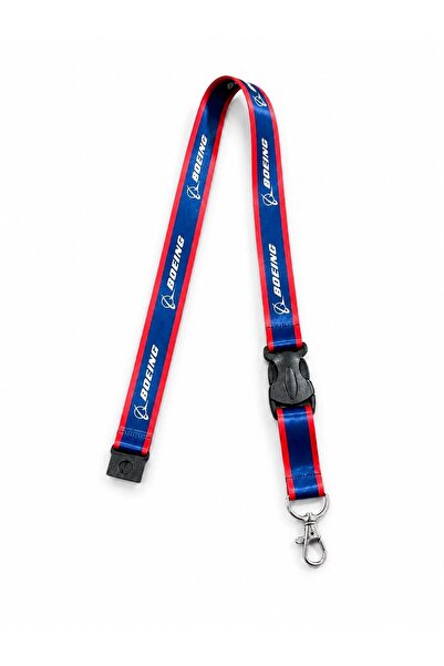 CREWTURK Lanyard "Red Blue Boeing"