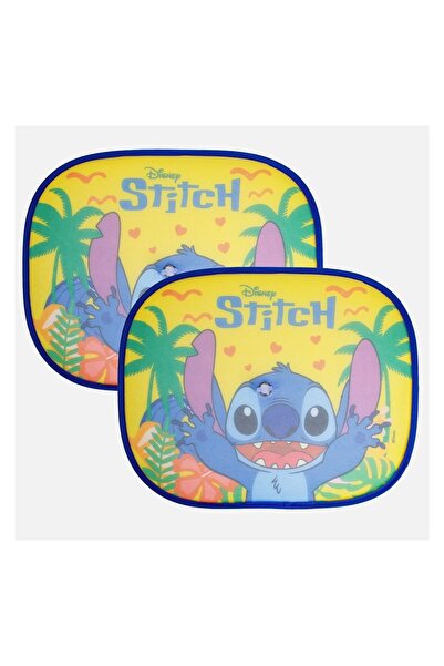 OEM Set 2 Parasolare Auto Laterale, Stitch, 44 × 36 cm, cu Ventuze