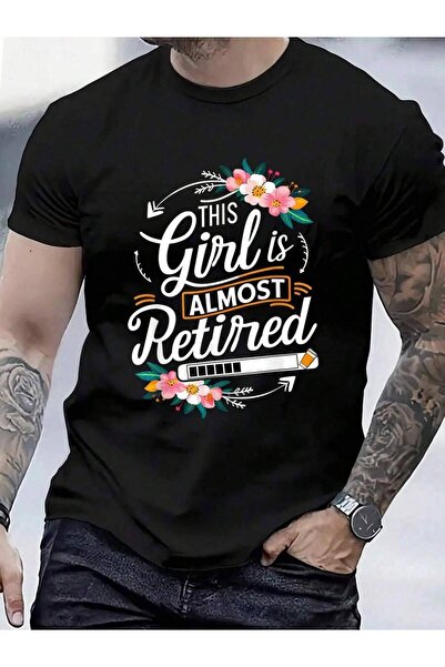 799 تي شيرت قطني 100% بتصميم 'هذه الفتاة تقريبًا تصبح امرأة'، تي شيرت مضحك لل...