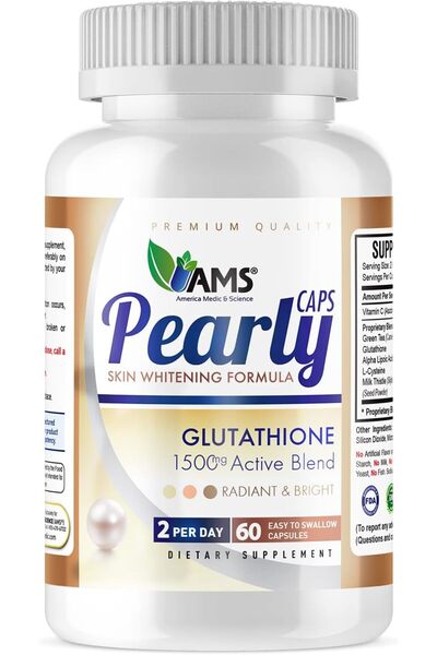 America Medic & Science Ams Pearly Skin Whitening Capsule (60 Caps)