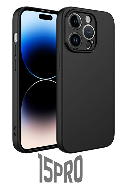 PSGT iPhone 15pro Silikon Kılıf Kamera Korumalı Kapak