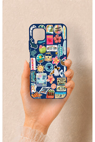 Vip Case Huawei P40 Lite Uyumlu Summer Vibes Desenli Silikon Kılıf