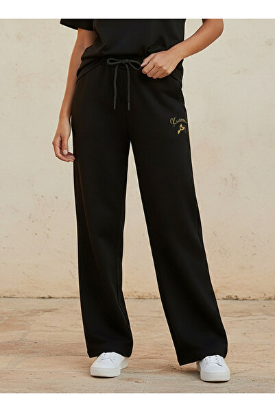 SP Characters Relaxed Fit Pants with Kuromi Embroidery