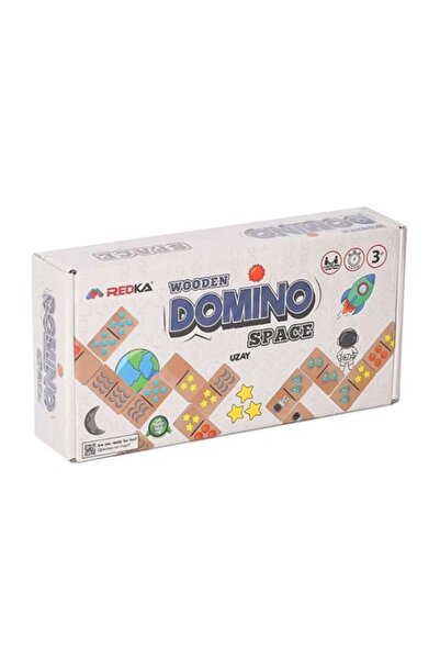 Redka Wooden Domino Uzay 3 Years+