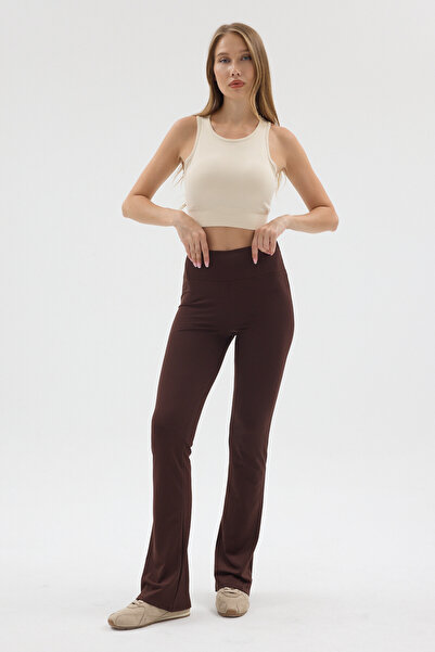 Pavotti Women's High-Waist Shaping Flared Leggings