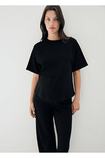 MANGO Woman Maternity seam detail T-shirt