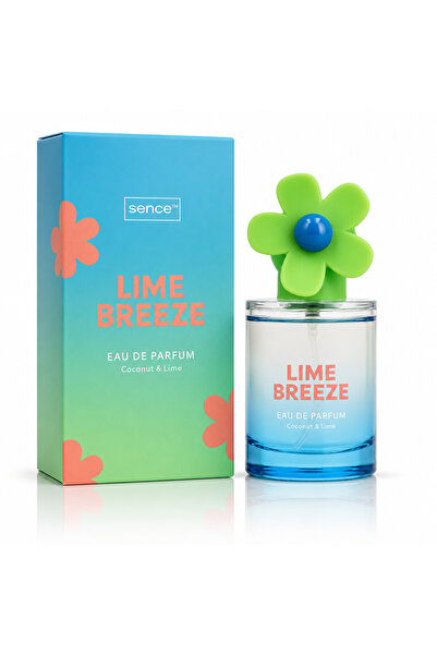 SENCE Apă de parfum pentru femei, Parfum damă Sence® Lime Breeze Coconut & Li...