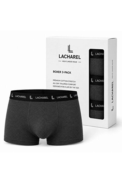 Mariposa Secret Men's Lycra Cotton Breathable Combed Cotton Boxer 3-Pack - Sm...