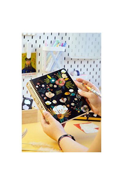 MTKardeşler Victoria's Journals A5 Spiral Bound Timeless Agenda-Planner 100 G...