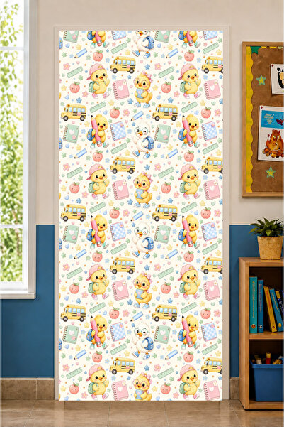 PROMISEBACKDROP2 زينة باب مرنة مقاس 190x75 سم، زينة باب من القماش، زينة باب ل...