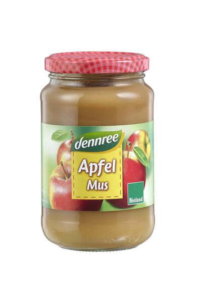 Dennree Био ябълков пюре 360 г