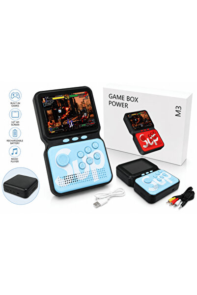 Baby Planet M3 Classic Handheld Game Console Support 899 Arcade Games 3.0 Inc...