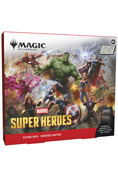 Wizards of the Coast Magic: The Gathering x Marvel Υπερήρωες Κουτί Σκηνών
