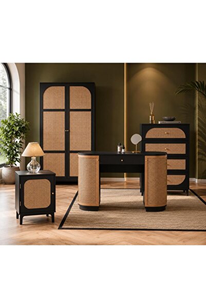 larissa design makyaj masası/gardırop/şifonyer/komodin (tüm takım dahildir)te...