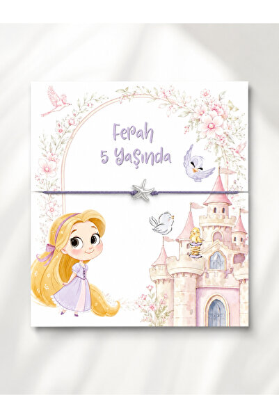 Mapel 18 Adet Rapunzel doğum günü, Rapunzel temalı doğum günü, Rapunzel parti...