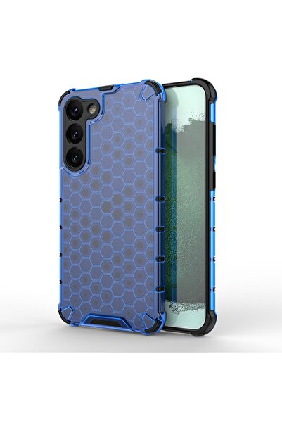 Samsung Husă de protecție tip fagure pentru Galaxy S23 Plus, albastră