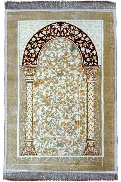 Generic سجادة صلاة رويال كينج مولالا (120 × 80 سم) سجادة صلاة إسلامية كبيرة ر...