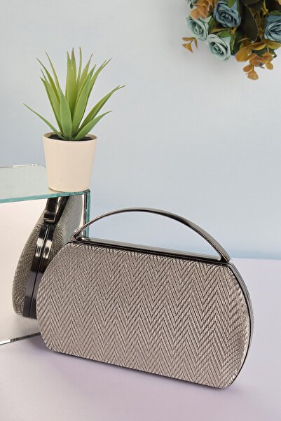 weem bag إيليسارا EB0717 |   حقيبة سهرة بمقبض معدني من إيكوز