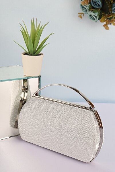 weem bag إيليسارا EB0717 |   حقيبة سهرة بمقبض معدني من إيكوز