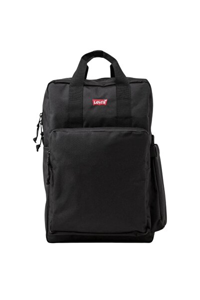 Levis ΛΕΒΙΣ ®   L-PACK ΜΕΓΑΛΟ ΣΑΚΙΔΙΟ ΠΛΑΤΗΣ ΜΑΥΡΟ