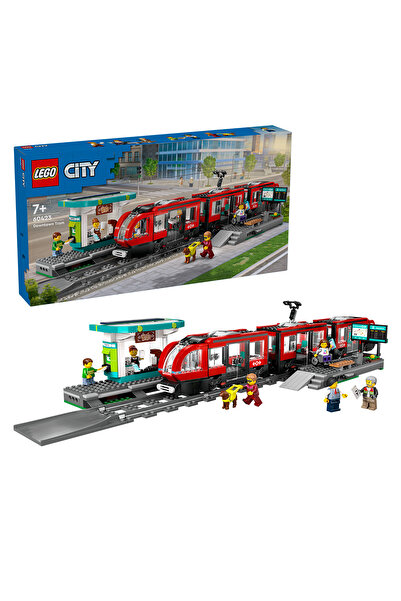 LEGO Τραμ και Σταθμός στο Κέντρο της Πόλης