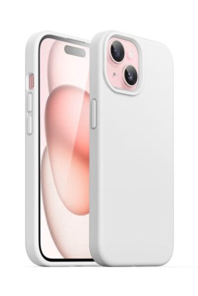 Cat - Cot iPhone 15 Liquid Silicone Case - Slim Fit Soft Touch Protective Cov...