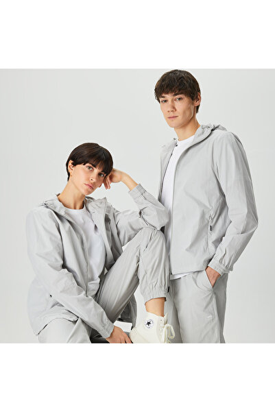 Rains Juba Unisex Gri Yağmurluk