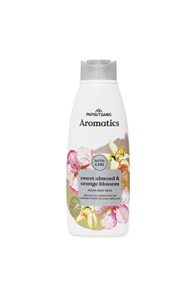 Aromatics PAPOUTSANIS ΑΦΡΟΛΟΥΤΡΟ 600ml - (ALMOND ΚΑΙ ORANGE)
