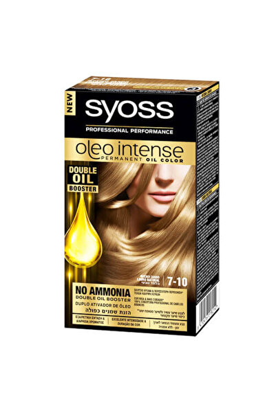 Syoss ΒΑΦΗ ΜΑΛΛΙΩΝ OLEO - (Ν7-10) (ΦΥΣΙΚΟ ΞΑΝΘΟ)