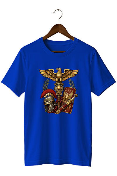 The Baski Μπλουζάκι Unisex με στάμπα της Ρωμαϊκής Αυτοκρατορίας με Κάλυμμα Κε...