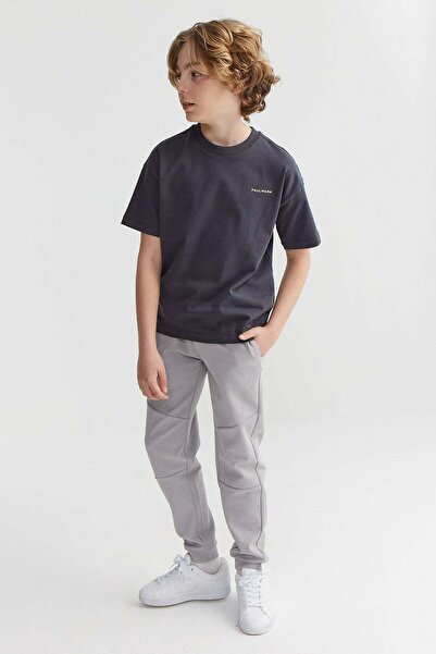 PAULMARK Boy's Stitched Detailed Sweat Bottom