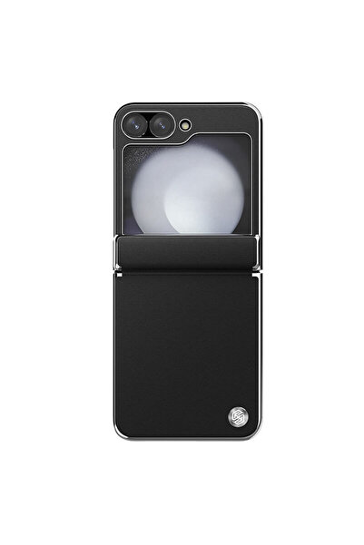 Nillkin Калъф тип книга, съвместим с Galaxy Z Flip 6, Galaxy Z Flip 7 FE, кож...