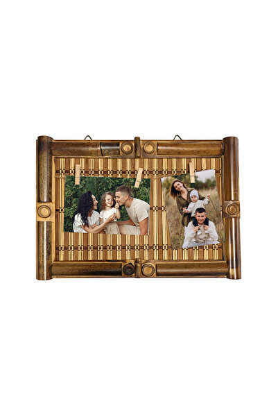 BAMBU İPLİ ÇERÇEVE