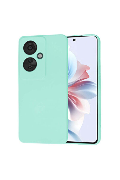 Techsuit Husă pentru OPPO Reno11 F, SoftFlex, turcoaz - turcoaz
