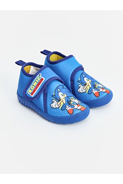 LC Waikiki LCW STEPS Mavi Sonic Baskılı Erkek Çocuk Panduf