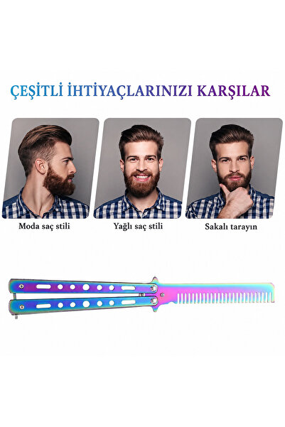 valkyrie Çok Renkli Tarak Yüksek Kalite