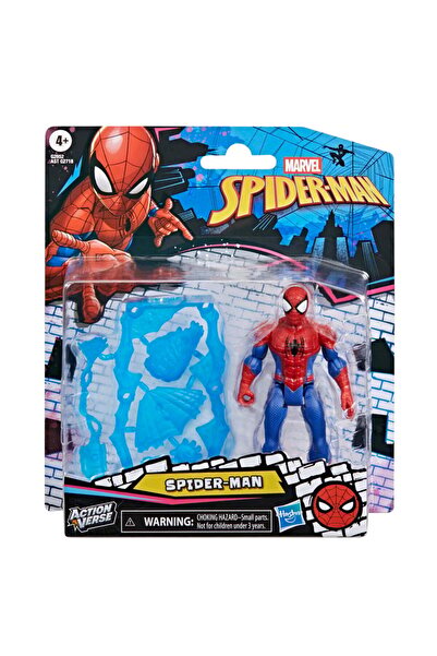 SPIDERMAN Figurina cu accesorii, Marvel, ActionVerse, Spider-Man, G2852