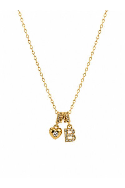 Rossetto Atelier Cuore Letter Necklace