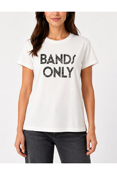 Evendi T-Shirt - Λευκό - Χαλαρή εφαρμογή