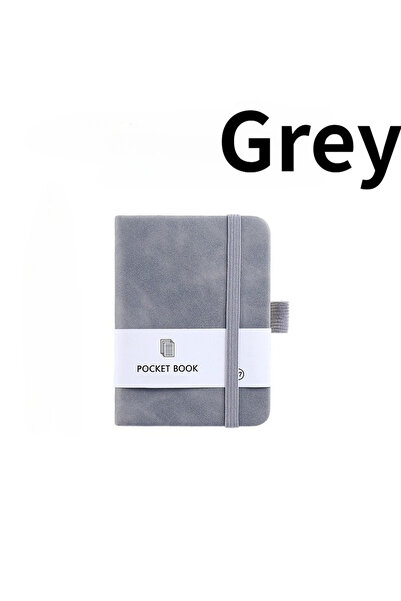 choice2 Grey 1pc A7 Pocket Notebook Journals, Small Notepad Notebooks For Not...