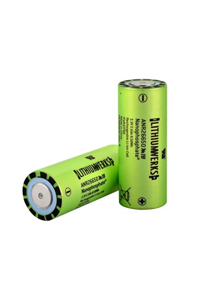 POWER-XTRA Lithium Werks ANR26650M1B - 3.2V 2500 mAh - LiFePO4 Pil - 50A