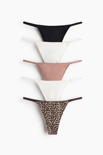 H&M 5'li Thong Külot