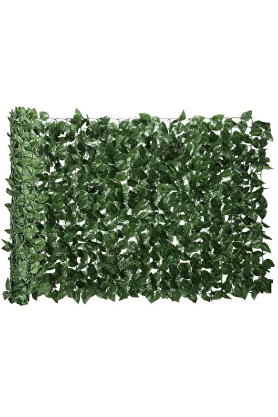 EMATTEIRO Gard Viu Artificial cu Frunze Realistice 1x3 m, Decor Premium Exter...