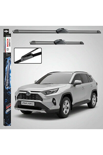 Bosch Υαλοκαθαριστήρες Toyota RAV4 V 2018-Σήμερα |   Εμπρόσθιο Σετ 650mm + 40...