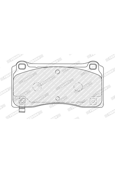 FERODO Set Placute Frana Frana Disc Tesla Model 3/Model Y 2017-2019