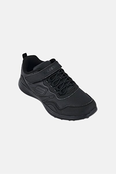 SKECHERS Kids Boy School Sport Outdoor Shoes, Black