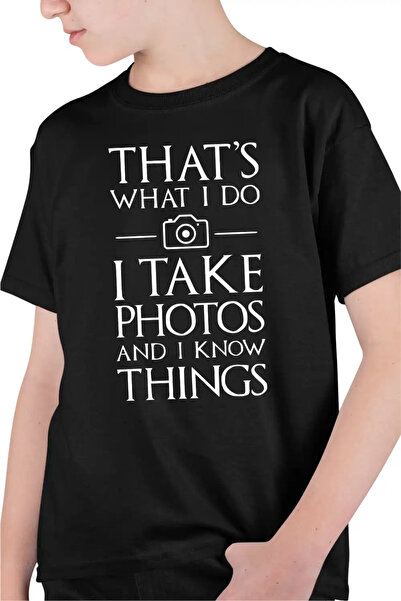 OEM Tricou Copii Baieti Thats What I Do -Foto