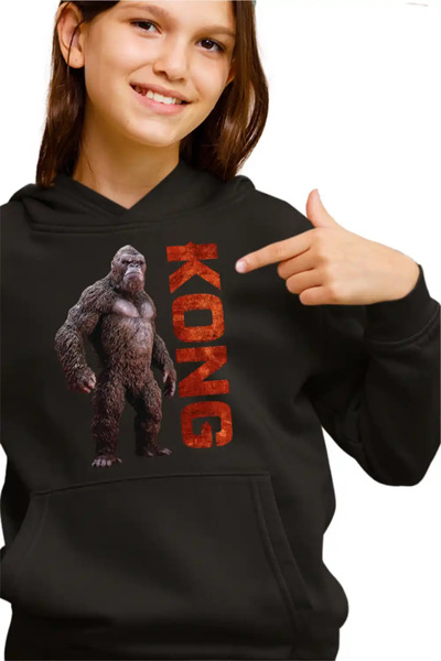 OEM Kids Girls King Kong Epic Gorilla Sweatshirt