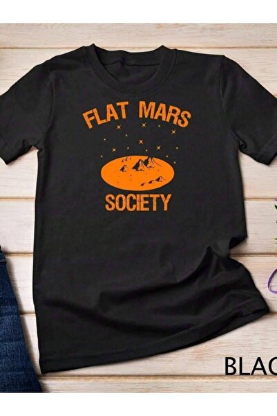 9TAY تي شيرت The Flat Mars Society للجنسين متعدد الاستخدامات ويُناسب الجميع، ...